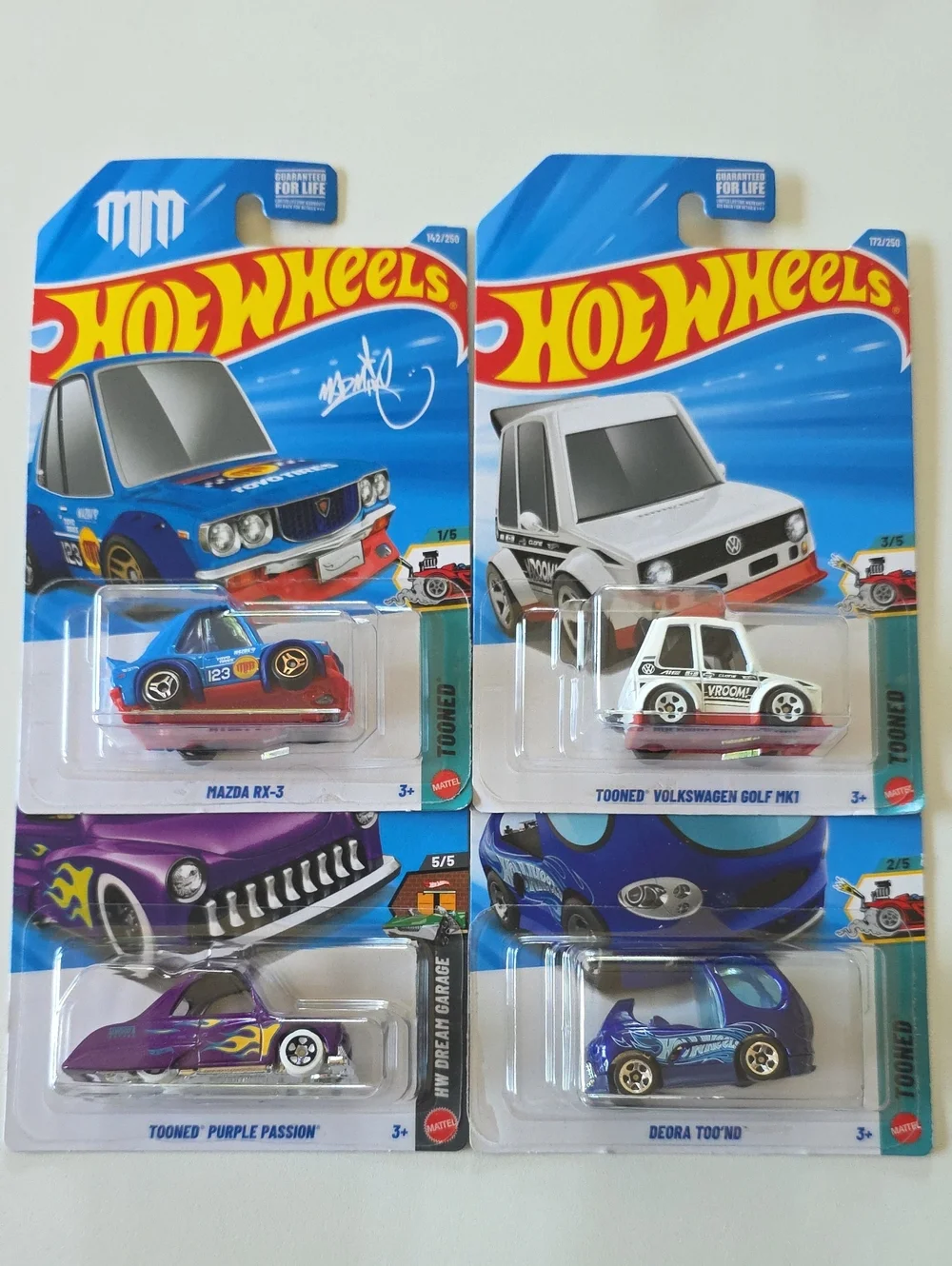 Hot Wheels Tooned Cars